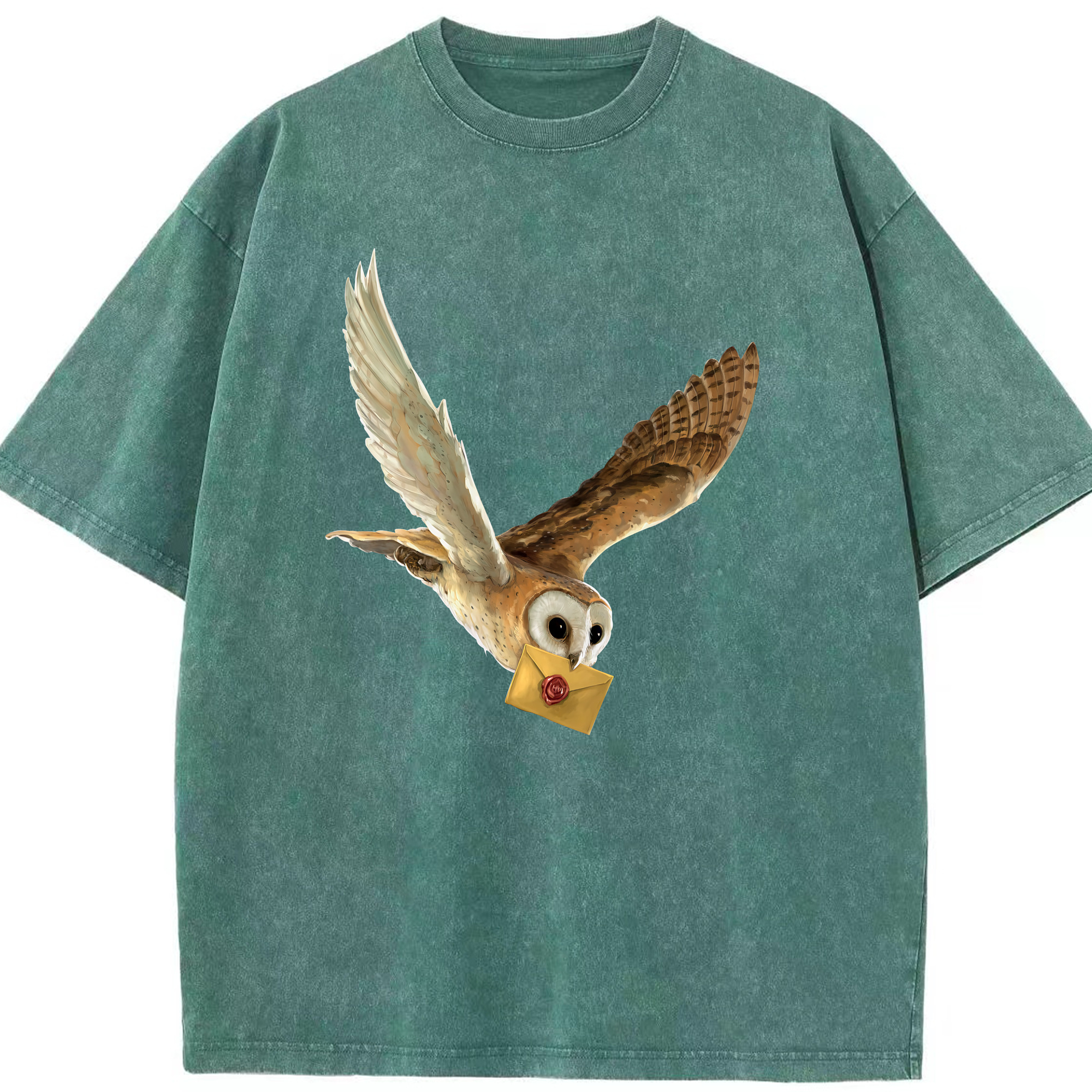 （画像用） Harry Potter ハリー・ポッターシリーズ 綿100% ヴィンテージ風 半袖Tシャツ（フロントプリント）